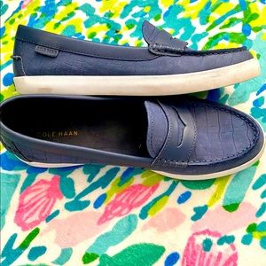 Cole Haan Marine/Denim Blue Loafers 8.5